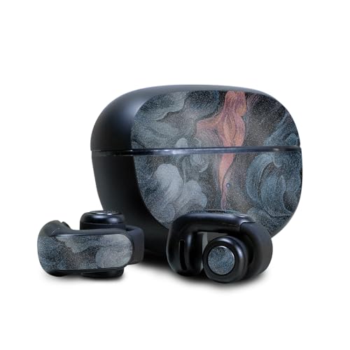 Image of Glossy Glitter Skin Compatible with Bose Ultra Open Earbuds - Storm Cloud - Premium 3M Vinyl Protective Wrap Decal Cover - Easy to Apply | Crafted in The USA by MightySkins