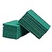TheStriven Spugnetta per Le Pulizie Domestiche Spugna per Pulizia Pesante Set di 20 Spugne Abrasive Super Fini Tamponi Abrasivi Lavabili e Riutilizzabili per Pulire a Umido e a Secco (Verde)