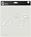 NFL Carolina Panthers Die-Cut Decal, 8"x8", Team Color