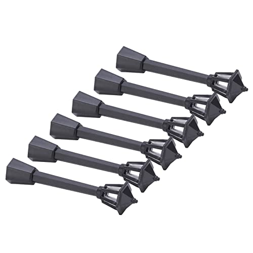 Dilwe 6-teiliges Mini-Stra?enlaternenmodell, Puppenhaus-Dorfweglicht, Miniatur-Puppenhaus-Mikroskop… – Bild 5