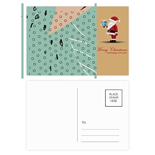 Cartes postales Père Noël abstraites lot 20 correspondance illustration