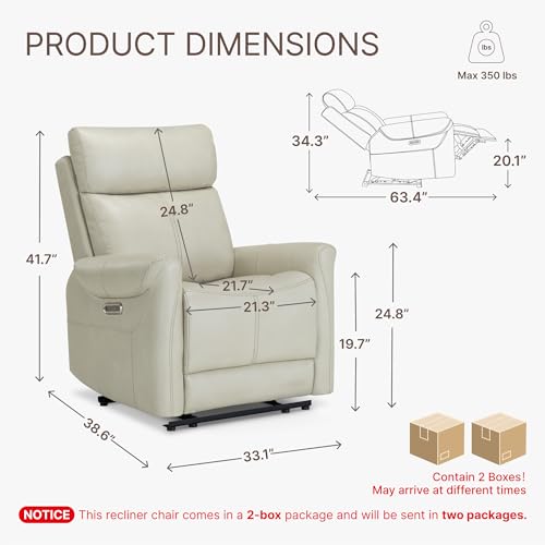 Sillón Plegable Piel Sintética Crema miniatura 2