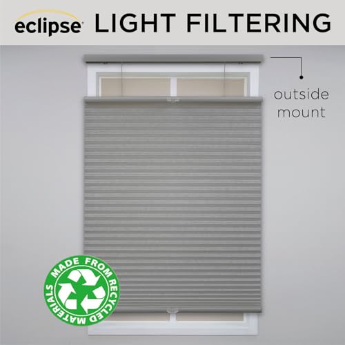 Eclipse Blackout Top Down Bottom Up Cellular Shades - Cordless Window Covering for Home or Office, Energy-Saving Light Filtering Shades, Easy Lift System - White, 47.5 W x 48 L by Eclipse - Image 8