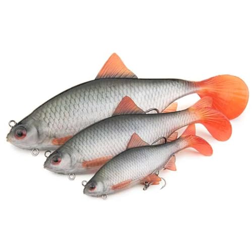 Fox Rage Ultra-Realistic Roach Replicant - Gummifisch, Gewicht/Länge/Hakengröße:45g / 14cm / Gr.2