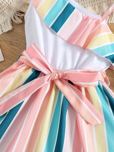 Image of Tior Polyester Fit and Flare Knee-Length Dress | Dresses Girl Frock for Kids|