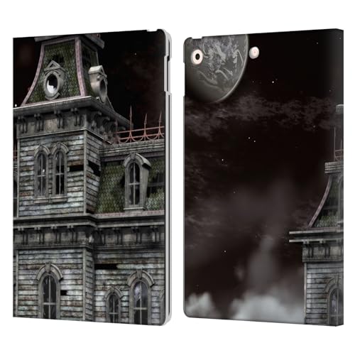 Étui portefeuille iPad 10.2 Simone Gatterwe Maison Hantée en cuir