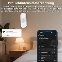 Haozee Smart-Bewegungsmelder, Zigbee-PIR-Bewegungsmelder mit Temperatur – Ansicht 6