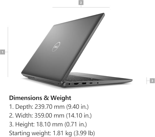 Image of Dell 15 Touchscreen Laptop, AMD Ryzen 7 7730U (Beats i7-1355U), 32GB RAM, 1TB NVMe SSD, Windows 11 Pro, 15.6 inch FHD IPS, Copilot AI, Type-C, HDMI, Black, 2026 Model