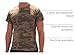 Rothco Camo T-Shirt – Rugged Short Sleeve Crew Neck Base Layer Tee Shirt, City Camo, XL