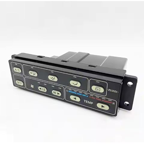BYPARTSJC 22B9791813 22B9791812 22B971811 AC Air Conditioner Controller Panel for Komatsu PC138 PC138 US PC228 PC228US PC308 Excavator 22B-979-1813 22B-979-1812 22B-979-1811 Cover