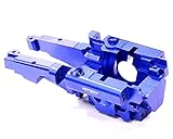 Integy RC Model T3296BLUE Billet Machined Rear Bulkhead for Traxxas 1/10 E-Revo (-2017) & Revo 3.3