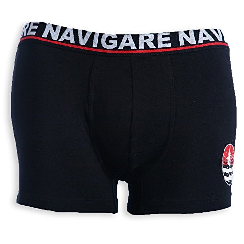 N.6 BOXER UOMO NAVIGARE ART.322 COTONE ELASTICIZZATO TG 4 5