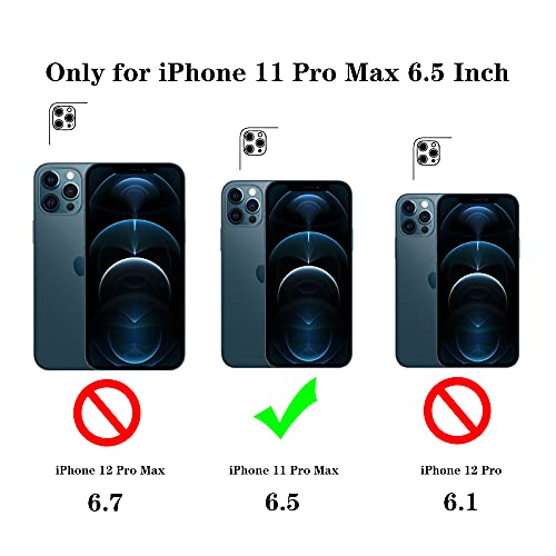 Lutty Compatible With Iphone 11 Pro Max Case, Luxury Electroplate Edge Bumper Case For Women, Raised Full Camera Protection, Shockproof Reinforced Corners Soft Tpu Case Cover (6.5 Inch) -Candy Black #TOP2