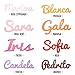 Nombres decorativos infantil de madera, regalos únicos y originales para decoraciones de...