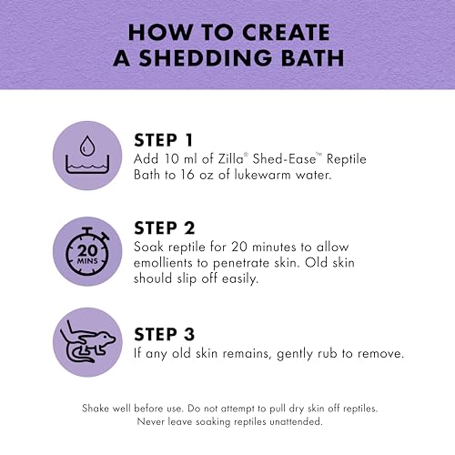 Zilla 100111549 Shed-Ease Reptile Bath thumb #5