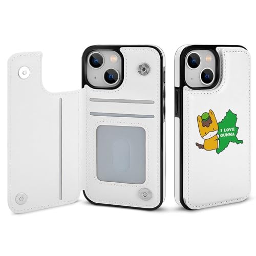 iPhone15 Pro Max用ケース ぐんまちゃん カード収納 スマホカバー すまほけーす 携帯ケース 手帳型 PUレザー 財布型 耐衝撃 マグネット式 スタンド機能 全面保護 傷汚れ防止 指紋防止 おしゃれ 贈り物