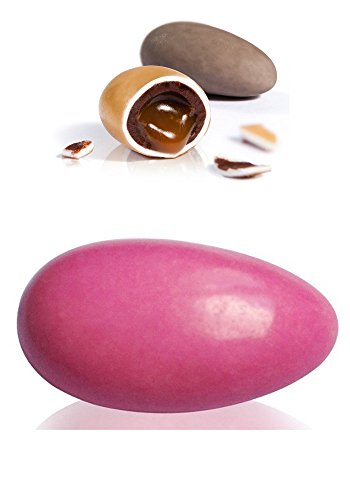 Dragées liquicroc caramel beurre salé 500 g fuchsia