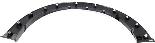 Miniatura 7 de Evan Fischer Juego de moldura de guardabarros delantero compatible con Mazda CX-3 2016-2020 negro texturizado MA1291104, MA1290104