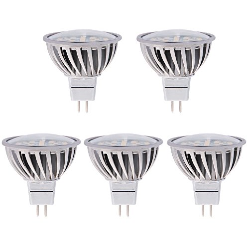 HERO-LED MR16-24S-DW MR16 GU5.3 LED Halogen Replacement Bulb, 120 Degree Wide Beam Floodlight
