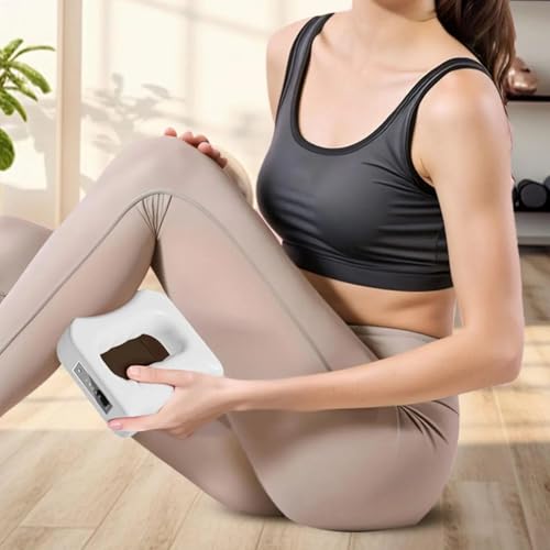 Image of Back Massagers - Small Vibration Massager - Electric Massage Ring Portable Massaging Belt for Whole Body Muscles Rest Thigh Gym Women Work Men Fitness Waist Full Body Relaxation-Multi,1PCS ( Multi Colour )
