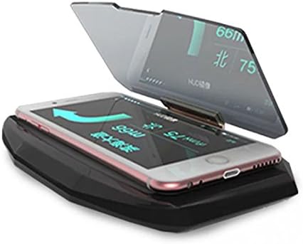 Amazon 車載 Hudスマホナビスタンド 携帯ホルダー ヘッドアップディスプレイ 携帯電話ホルダー 車 バイク