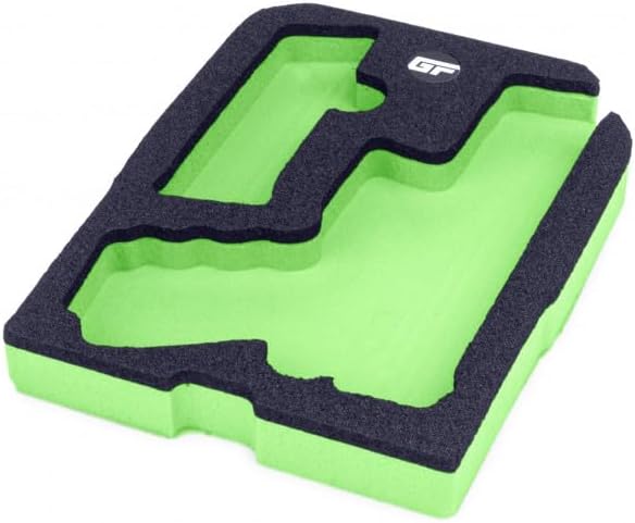 GunFoam Insert to fit G19 GEN3 Compact, Polyethylene Foam for Gun Case, Custom Made Insert Replacement for Lifepod 1.0 Hard Case, Pistol Safe Storage.