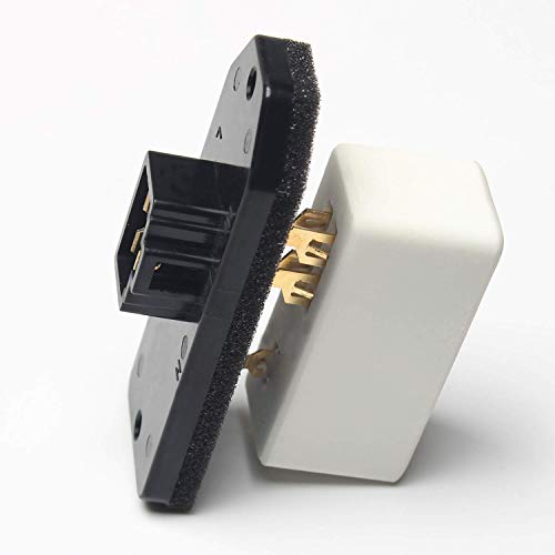 HVAC Blower Motor Fan Resistor - AC Heater Relay - Replaces 973-020, 68004241AA, 5012212AA, Fits Dodge Ram 1500, 2500, Chrysler Concorde, Compatible with Jeep Grand Cherokee Model Years 1993-2017 - Thumbnail 2