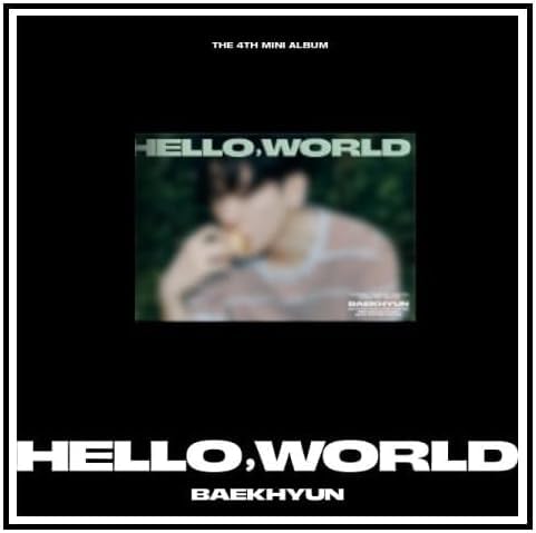 BAEKHYUN Hello World Mini Album EXO Photobook World Ver