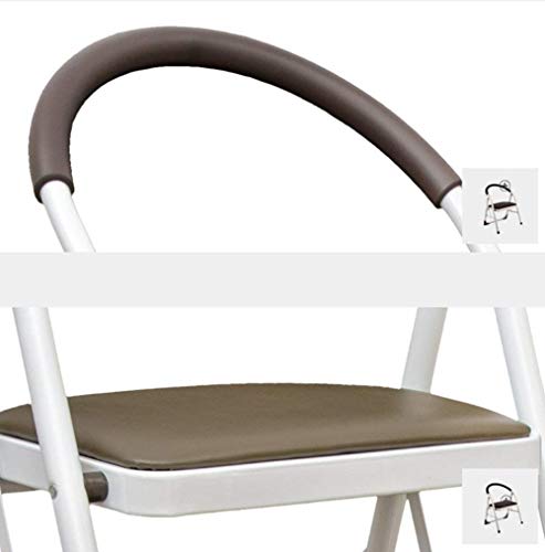 Escabeau pliant domestique sécurisé contre le manque de place #2