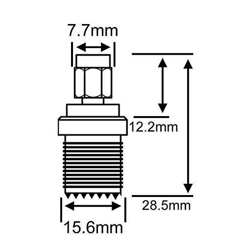 Adaptador SMA Macho a UHF Hembra 2 Piezas miniatura 5