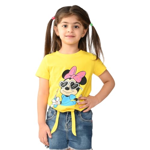 Image of BONKIDS Girls Tshirt (BON9478 4-5Y) Yellow