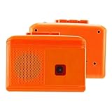 Compact et facile à utiliser: conçu pour être compact et léger, ce lecteur de cassette s'intègre facilement dans votre poche ou votre sac. Il dispose de boutons simples pour le contrôle rapide, rembobiner, arrêter, jouer et le contrôle du volume, ce qui rend l'opération un jeu d'enfant pour les utilisateurs de tous âges.