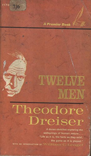 Twelve Men by Theodore Dreiser (2015-11-17) B01FELQ9JA Book Cover