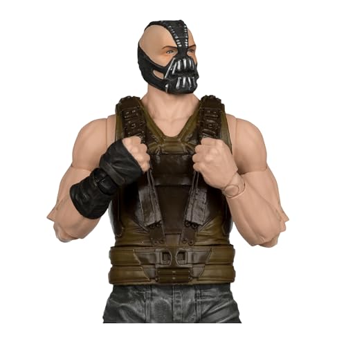 McFarlane DC Multiverse Bane (The Dark Knight Rises) - Action Figure da 17,8 cm (edizione teatrale Deluxe) Giocattoli