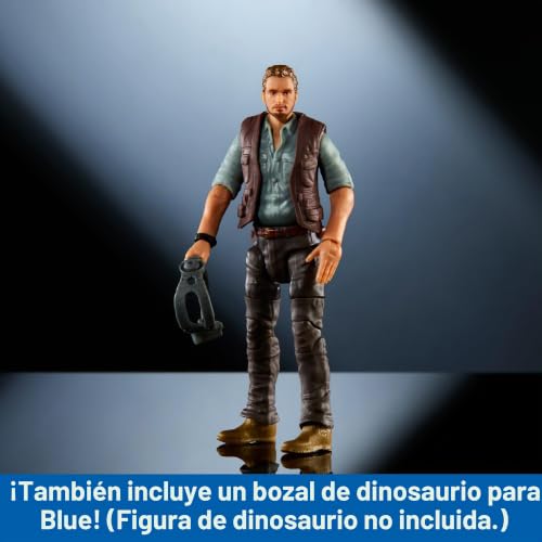 Figura Owen Grady Hammond Collection Jurassic World de Mattel HTV60 para coleccionistas 6
