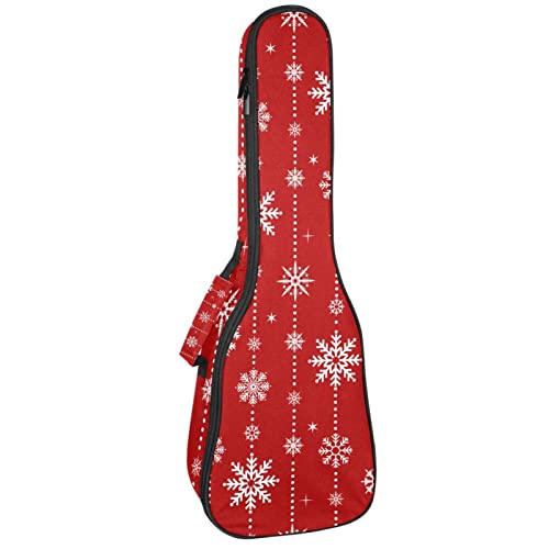 Sac pour ukulélé contre les chocs grâce au rembourrage 10 mm flocon