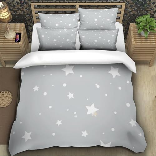 Parure de lit résistante anti-pli housse de couette microfibre douce - 5