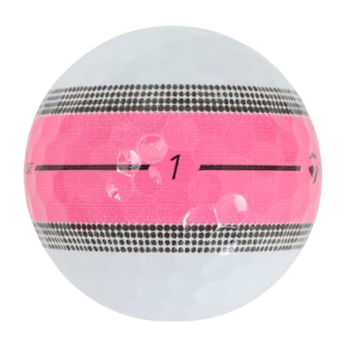 テーラーメイド（TAYLORMADE） ゴルフボール ツアーレスポンス ストライプ ピンク 25 TR Stripe PNK 3b スリーブ(3個入り)（ホワイト×ピンク/ＦＦ/Men's） 6枚目