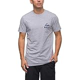 Heather grey Reef Short Sleeve T-shirt M