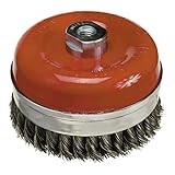Cepillo Acero M14 Trenzado Taza 100x0,50 mm.