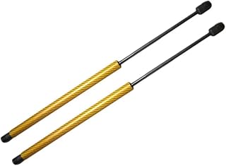 TSUBASA Rear Tailgate Struts for Mitsubishi Minicab U41V U42V High Roof Van 1991-1999 Trunk Boot Lift Support Rods Gas Spring Shock Dampers (Carbon Fiber Yellow)