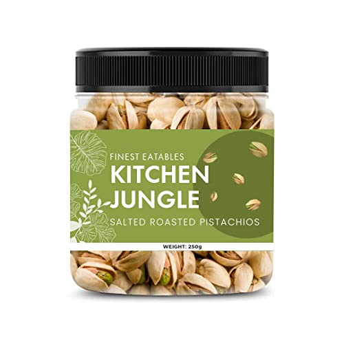 Image of Kitchen Jungle Dry Fruits Combo Pack - (250g * 4) 1kg (Almonds, Cashews, Pistachios, Raisins) - All Premium.