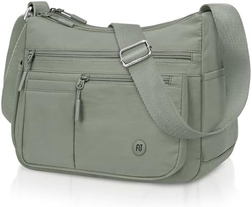 Umhängetasche Damen Mittelgroß, Wasserdicht Handtasche Damen Crossbody Bag | Groß Handtaschen Tasche mit Vielen Fächern, Leichte Gross Schultertasche für Shopper Reisen Arbeit