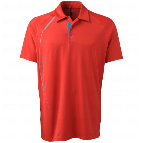 Adidas Golf Men's Puremotion Tour Climacool Graphic Print Polo