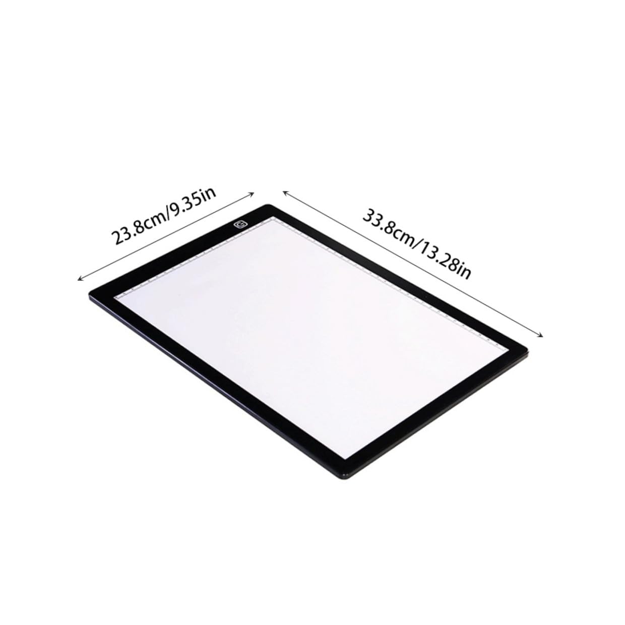 Cabilock Table Lumineuse A4 LED de Traçage Surface Acrylique, Faible Consommation, Aimantée 2 Aimants, pour Dessin et Embossage Artistique