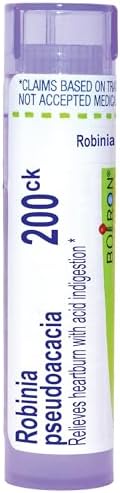 Boiron Robinia Pseudoacacia 30C for Heartburn with Acid Indigestion - 80 Pellets