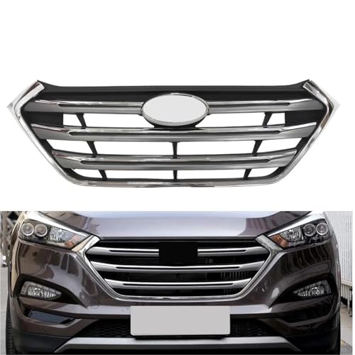 Grille de pare-chocs avant Hyundai Tucson 2015-2018 calandre avec support caméra