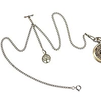 Algopix Similar Product 17 - ManChDa Double Albert Chain Pocket