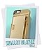 Smartish® iPhone SE Wallet Case - Wallet Slayer Vol. 2 [Slim + Protective + Grip] Credit Card Holder for Apple iPhone SE 2022/2020 & iPhone 7/8 - Goldilocks