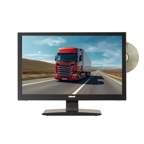 Gelhard GTV1682PVR DVD 16 Zoll Widescreen TV DVB-S2-T2 Full HD 12/24/230 Volt mit PVR-Funktion